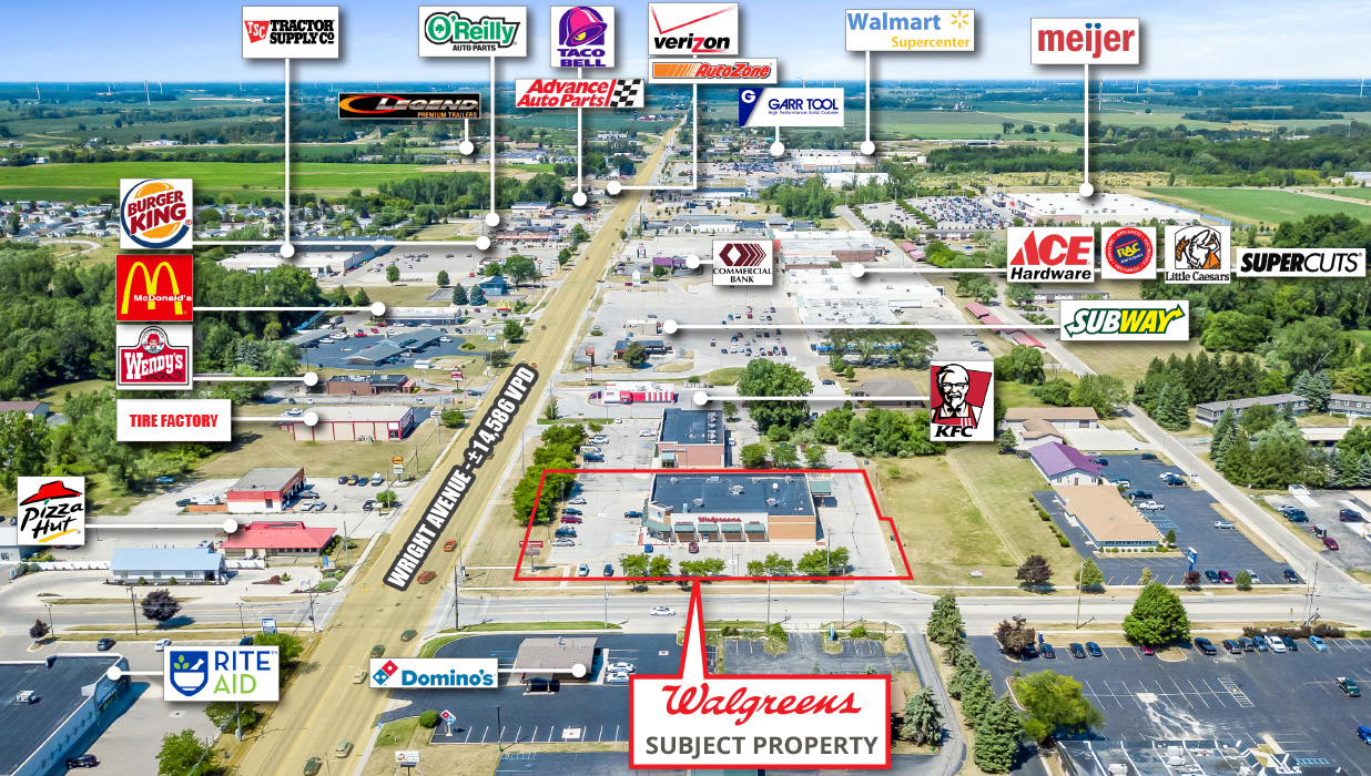 Walgreens For Sale in Alma Michigan